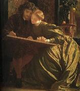 Lord Frederic Leighton The Painter's Honeymoon oil painting on canvas